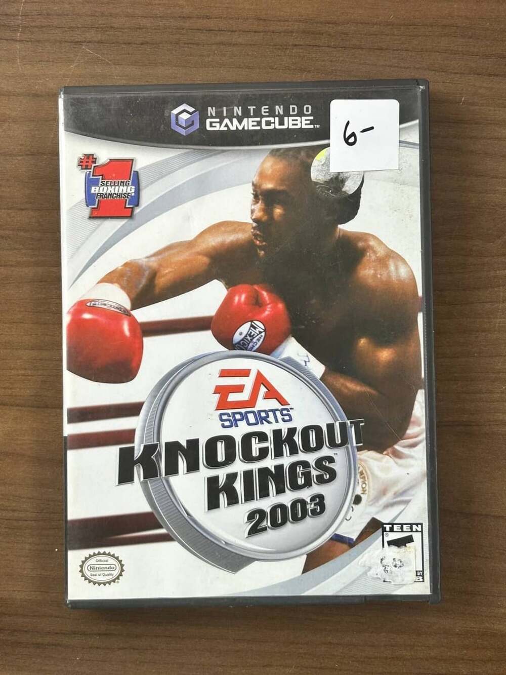Knockout Kings 2003 Nintendo GameCube EA Sports 2002 CIB Disc Case Manual